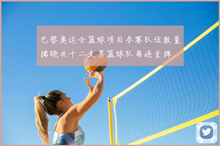 巴黎奥运会篮球项目参赛队伍数量揭晓共十二支男篮球队角逐金牌